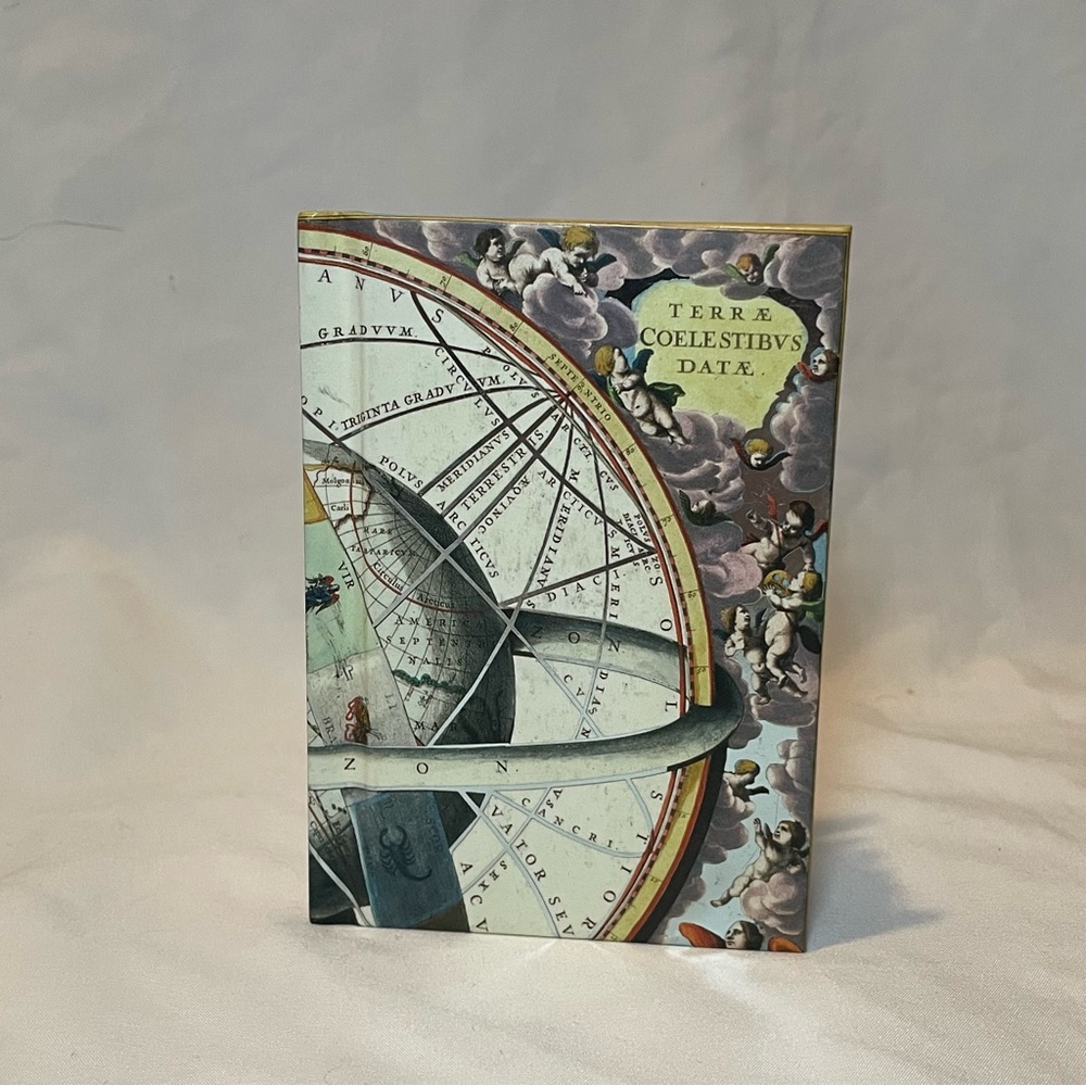 Vintage Map Pocket Purse Notebook
